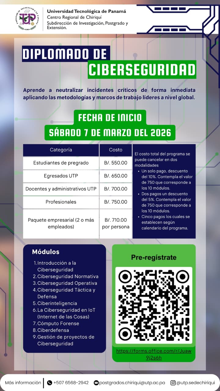 Diplomado en Ciberseguridad